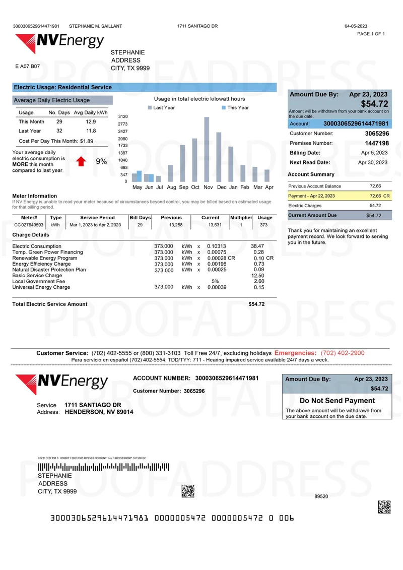 NV Energy's New Peak Demand Charge: A Data-Driven Look at Your New Bill and the Legal Questions